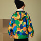 ASK JUNIOR children's clothing boys' jacket 2026 spring children's cartoon print fashion hooded jacket mountaineering jacket camouflage 130