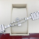 Longines berühmte Handwerker Originalstahlgürtel Mond Phase acht Nadel Original L2.628 793 755 673 909 Uhrenkettenzubehör Silber [Original] 18mm
