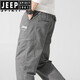 Jeep Spirit Summer Work Hosen für Männer Neue Style Multipocket Mountain Sports Straight Casual Long Hosen für Männer 9902 Dunkelgrau L [120-140jin [Jin gleich 0,5 kg]]]