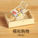 Xinge children's toys multi-function cash register simulation cashier supermarket shopping scene simulation weighing play house toys