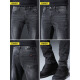
AEMAPE American Apple high-end jeans men's summer thin slim-fitting small feet men's pants elastic trendy casual pants men 1049 gray size 33 size waist circumference 2 feet 6 suitable for 140-150 Jin [Jin equals 0.5 kg]