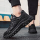 
Changxiang Huili summer mesh breathable men's shoes pure black shoes men's labor protection work anti-slip sports shoes casual work wear dad shoes black 42
