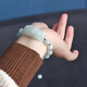 Ein Jade seit tausend Jahren [Jade -Einzelprodukt] Jade -Armband für Männer und Frauen, schwimmende Blumen, künstlerische Landschaft, Jade -Armband für einstellbare drei Pixiu -Marke QZD1276i