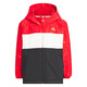 Adidas (adidas) Ropa para niños Chaqueta con capucha para niños con aterciopelio Año nuevo para niños Año Nuevo y caquiadores y chaqueta de bloqueo de color ruyi JF3879 JF3879 110cm