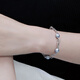 Lukfook Jewelry True Me Series Platinum 950 Seawater Pearl Platinum Bracelet Total Weight Approximately 11.27 Grams