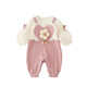 G.Duckkids kleine gelbe Ente Kinderkleidung Babykleidung Frühling und Herbst 2024 Neugeborene Onesie Baby Puff Ärmel