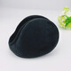 LIN LING thickened velvet earmuffs, unisex earmuffs, winter warm adult earmuffs, over-the-ear warm earmuffs, thick earmuffs, black 1 piece