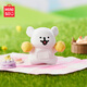 名创优品（MINISO）线条小狗Maltese车载香薰盲盒手办桌面摆件玩具生日礼物男女 单盒