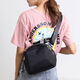 Coole Känguru Breitband -Crossbody -Tasche große Kapazität Neue koreanische Muschelbeutel Casual Women's Bag Vielseitige Umhängetasche Crossbody Damenbeutel groß 717 (große Größe) Orange