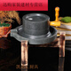Renjuyi customized retro small stone mill household handmade stone mill household stone mill disc small stone mill household mini stone mill soy milk 2235 with retro wooden frame tofu frame