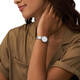 Fossile Tillie Tillie Fashion Watch Fashion Watch rétro Elegant Crystal Watch 26 mm Quartz Watch BQ3893 BQ3893 OS