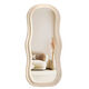 Santoborough Ganzkörperspiegel in Ins Stil Schlafzimmer mit Boden und Decken Spiegel Tanz Dressing Spiegel HD Undeformierte Schlafzimmer Schlafzimmer Schlafzimmer schlampiger Spiegel [Perle White Samtbeutelsty