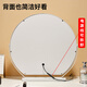 Perfeden semi-circular high-definition smart makeup mirror with light vanity mirror desktop led beauty mirror desktop bedroom dressing table mirror led mirror fashion white 45cm rotatable/plug-in type