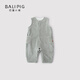Bali Piggy Baby Overalls Spring and Autumn Style Boys Jumpsuit Girls Girls Sweater Jumpsuit Super Cute Green 80