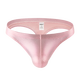 Miboer men's underwear, low-waisted thong underwear, sexy bronzing breathable underwear, elastic colorful trendy men's thong underwear, skin color XL