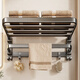 You Gugui gray bathroom storage rack without punching space aluminum bath towel rack bathroom toilet towel rack kitchen and bathroom pendant set, fine decoration seven-piece set [subsidy discount price]
