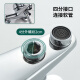 BSITN bathtub shower faucet hot and cold water mixing valve bathroom shower switch triple mixing faucet B7102