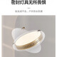 禾灵室外吸顶灯防虫防水进门灯中式别墅全铜超薄入户灯花园露台阳台灯 X3891/圆形40CM/三色可调
