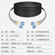 Youpuguang Telecom-grade outdoor field fiber jumper Single-mode four-core lc-sc-fc-st optical cable branch armored outdoor base station communication waterproof sun protection tail cable Field single-mode four-core LC-LC 100 meters
