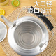 Yuniao aluminum kettle aluminum kettle old-fashioned thickened teapot household hot water kettle gas gas open flame whistle large capacity cooking kettle aluminum kettle whistle model 6L