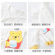 Disney Baby Ropa recién nacida Onder Spring y Autumn Algodón Pure Luna llena Baby Pajamas de 100 días Winnie 2 piezas 66 cm