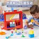 [80% neuf] Peppa Pig Toys Party Party Double-Decker Bus Set Children's's Children's's House, Boys and Girls Anniversaire Graduation Gift