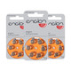 Fengliengion engine hearing aid accessories battery a13 button electronics a10 German imported a312 original a675 engine e675 [10 boards 60 pieces]