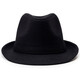 Old man's hat men's winter thickened and warm old man's hat old man's grandfather Shanghai beach old man's hat men's dad black medium 58 cm hat circumference