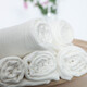 Couches de gaze lavable à double couche nouveau-née fournit des couches pour bébé nouveau-né 5 pièces pack 5 pièces blanches 70 * 50