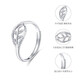 Mengjinyuan platinum ring PT950 leaf platinum ring car flower colorful brushed index finger ring tail ring women's gift