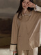Tonyu (tongyu) pijama para mujeres algodón modal de algodón y otoño ropa casera de manga larga para mujeres puede usar nuevos trajes sueltos para mujeres m3884 m 160