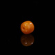 Miling Graduation Grade Natural Amber Raw Stone Old Beeswax Single Bead Diameter 9mm*Thickness 7.8mm Old Type Bead No. 51