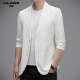Lilang Casual Suit Menere Men's Spring y Autumn Single Suit pequeño estilo coreano de estilo coreano Caki Men's Khaki 4xl 195 [sugerido 180-200Jin [Jin equivale a 0.5 kg]]
