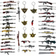 Haopeng Peace Elite Subway Escape Pendant PUBG 12cm Model Metal Gift Street Stall Supply Peace Elite S686