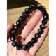 Drjefun Natural Aquamarine Bracelet clignotant Starlight One Picture Devil Blue Aquamarine Bracelet Blue Gift A6628 (12,8 mm) Certificat