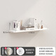 Anya wall storage rack without punching wall hanging kitchen one-word partition shelf wooden bookshelf storage shelf 1