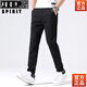 Jeep Spirit American Americe Authentic Summer Тонкие повседневные брюки для мужчин Slim Feet Ice шелковые брюки для мужчин Новый стиль.