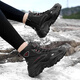 Yijiabao Schneestiefel für Frauen im Winter plus Samt warme Baumwollschuhe Marke Frauenschuhe Vielseitige Schuhe für Frauen 2025 neue Vater Schuhe erhöht 38 empfohlen, eine größere Größe zu nehmen