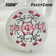 X-COMXCOM & FUZZYCREW Joint Frisbee Ike Outdoor Extreme Sports Team Competition 175g Frisbee 175g Powerful Women-White