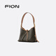 FION Classic Printed Tote Bag Women's Shoulder Crossbody Bag Hobo Bag Large Capacity Handbag Birthday Gift Coffee/Tea Medium