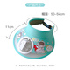 
European children's hat boys and girls sun hat charging with fan outdoor children's large brim empty top hat B2185 pink rabbit