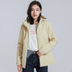 Holzspecker (Tucano) Plus Samtintegrierte Jacke für Frauen, einschichtige Außen- und Winterbergsteigerjacke Jacke warme weiche Schale Windbrecher 9930S-2 Desert Yellow-Woman [Camouflage] xl