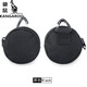 Kangourou (kangourou) mini zipper rangement clés sac casques casques sacs monnaie petit portefeuille petit sac à gâteau rond sac à dos pendent khaki couleur égale