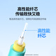 绿联光纤跳线 电信级万兆LC-LC多模双芯OM3 低烟无卤入户光纤线机房工程专用收发器跳纤尾纤 20米