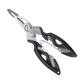 Fishing fans multi-functional lure pliers fishing hook binding pliers portable fishing line scissors hook remover fishing equipment