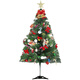 Abaoli Christmas tree home package encrypted diy luminous large ornaments shopping mall store ins Christmas decoration 180cm