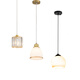 
Yilin (yilin) ​​balcony entrance corridor corridor single head chandelier modern simple single restaurant decoration bedside long hanging line small chandelier 7022 flower single hanging (white) eye protection three-color light