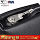 Sieben Wölfe Herrenhandtasche Herrener echter Lederbeutel Business Handtasche Cowhide Clutch Herrenbeutel große Kapazität Passwort Lock Passwort Schwarz große Größe L L.