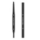 Double-headed automatic rotating eyebrow pencil, waterproof, sweat-proof, long-lasting and non-removable, beginner's eyebrow pencil, double-headed eyebrow pencil dark coffee, 2 pieces