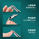 Nail Clippers Stainless Steel Clutch Dedicated Nail Claw Inlay Clippers Grey Thick Hard Nail Clippers Hawknock Pliers Gift Box Cardamom Green [Single Pack] Mr-9901GR